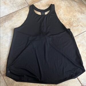 ATHLETA Black Women's Tank Top in Large Lightweight Athletic Blouse Lg